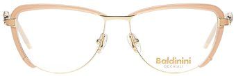 Женская оправа для очков бежевого цвета Baldinini BLD1566 c.103 - фото спереди