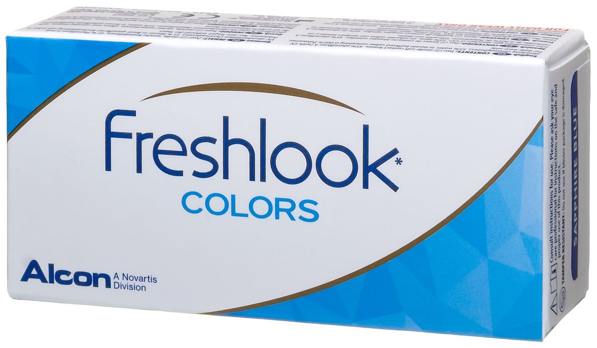 Контактные линзы FreshLook COLORS (2 линзы) - фото спереди