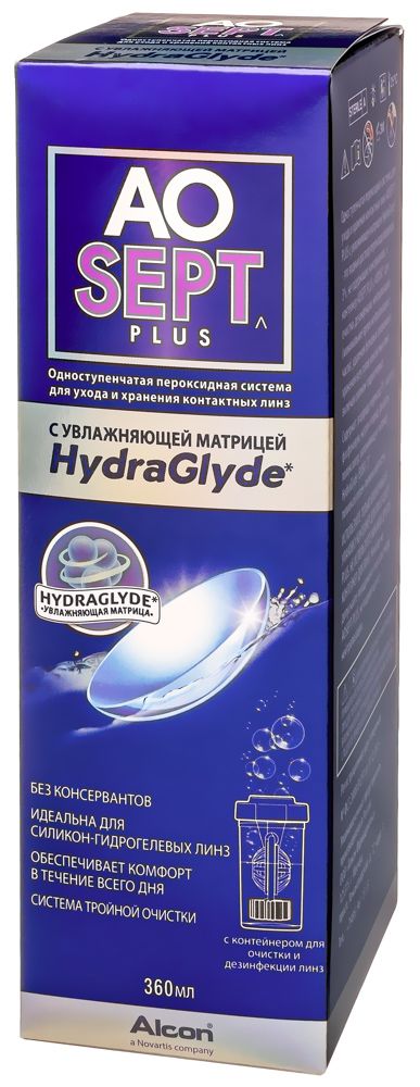 AOSEPT PLUS HydraGlyde 360 ml